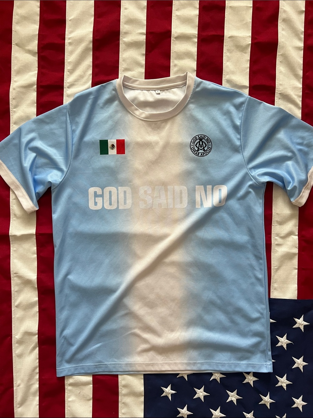 Omar Apollo soccer t shirt